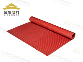 紅色常規(guī)防滑絕緣橡膠墊，常規(guī)防滑絕緣膠板，配電室防滑橡膠墊